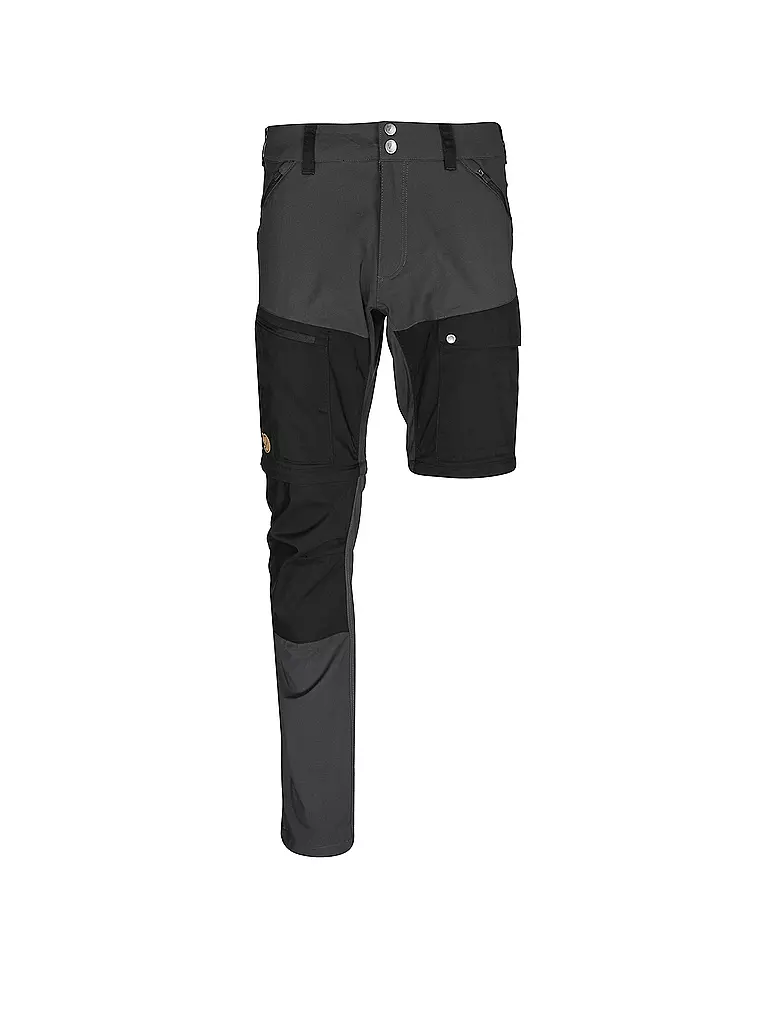 Fj Llr Ven Herren Zipoff Wanderhose Abisko Midsummer Grau